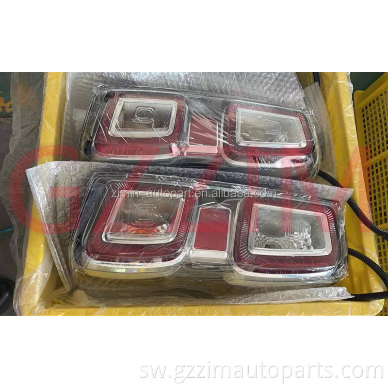 Vifaa vya ubora wa juu sehemu za giza moshi wa kiwango cha juu cha taa iliyoongozwa nyuma taa ya taa ya mkia kwa d max 2020